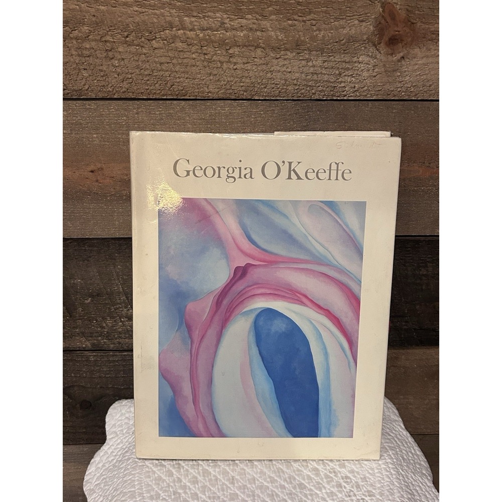 Georgia O'Keeffe Art and Letters Coffee Table Book 1987 VTG